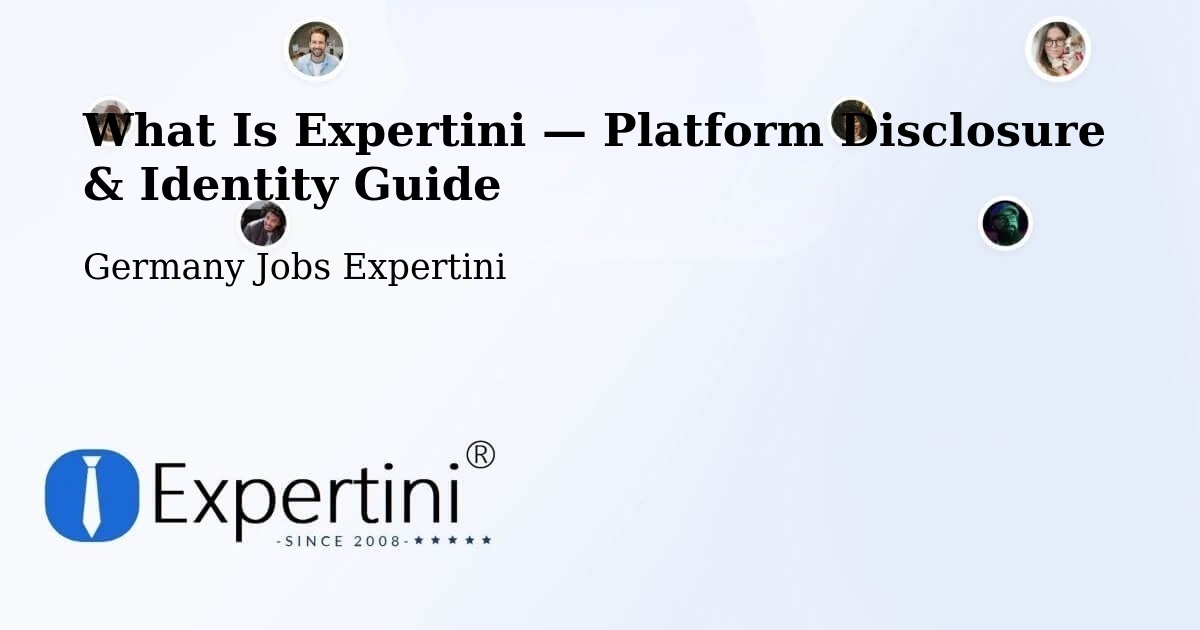 What Is Expertini — Platform Disclosure & Identity Guide – Bexbach